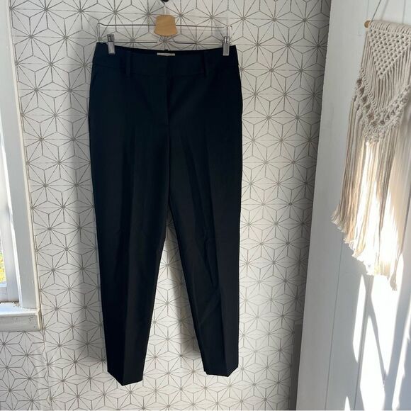 Sezane Pants - Sezane Black Twill Dress Pant